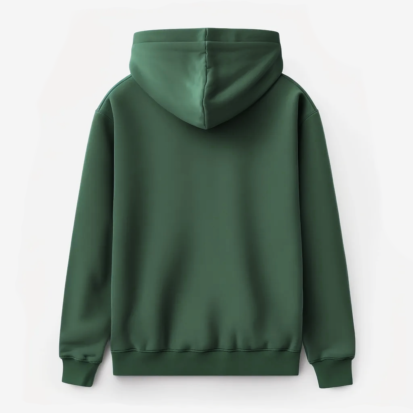 Soft Cotton Hoodie in Green