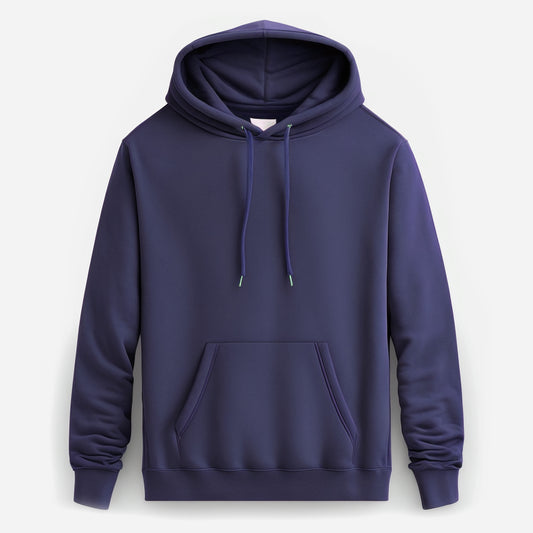 Soft Cotton Hoodie in Violet